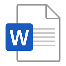 word document icon